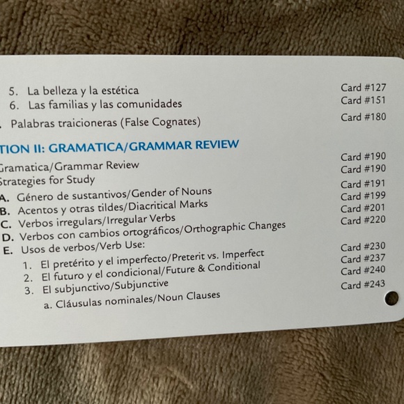 Barron’s  flash card for Spanish АР - Picture 5 of 9